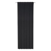 HOTOVÝ ZÁVES LEO - čierna, Modern, textil (135/300cm) - Premium Living