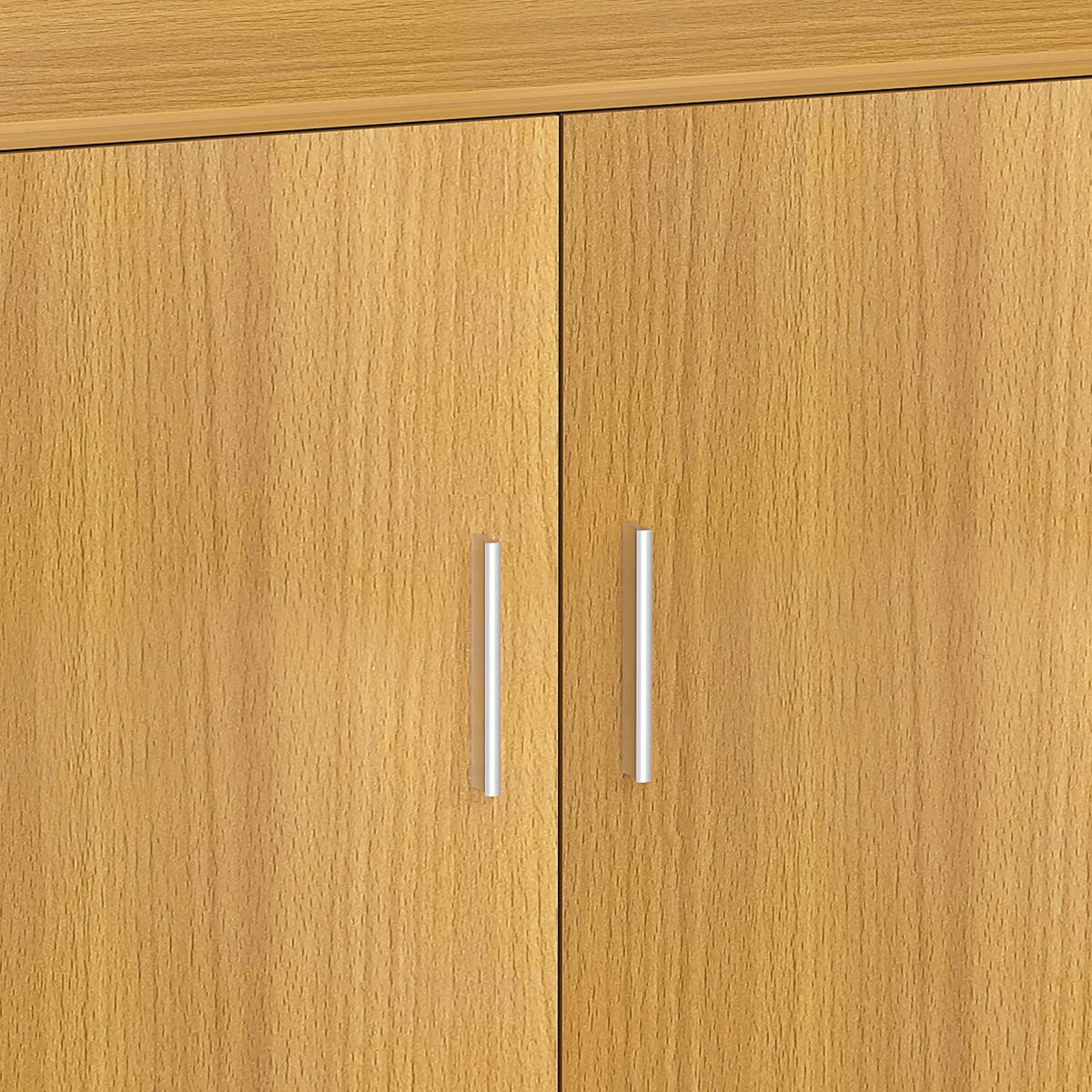 Servierwagen Kiola Buche Dekor B: 59 cm - Buchefarben, Basics, Holzwerkstoff/Kunststoff (59/92/40cm) - MID.YOU