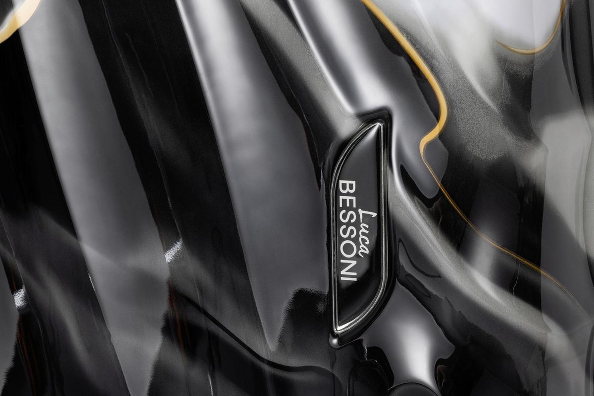 Reisekofferset Harald - Goldfarben/Schwarz, KONVENTIONELL, Kunststoff/Textil - Luca Bessoni