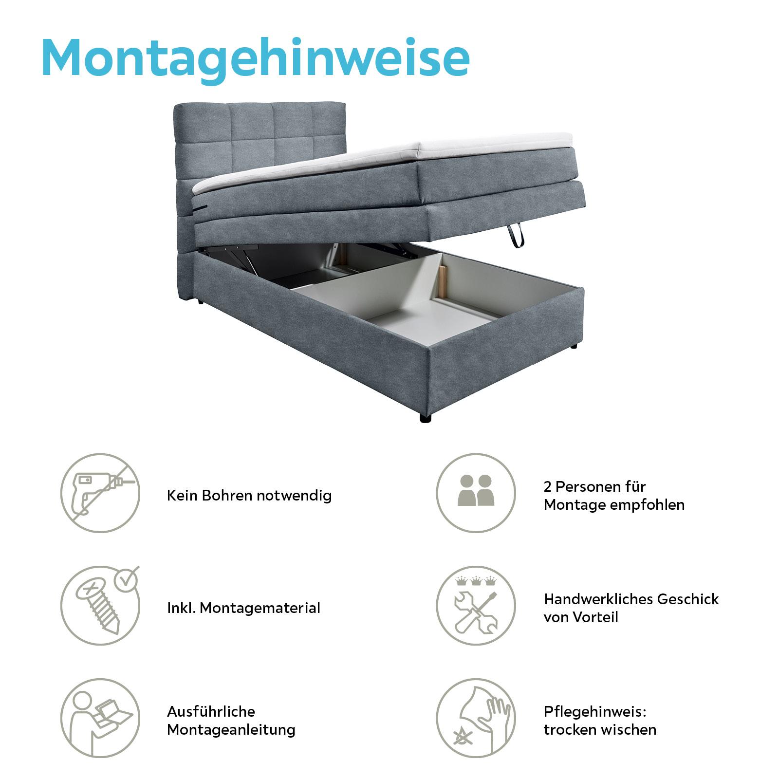 Boxspringbett Montage