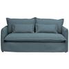 Sofa Toscana - Blau, Trend, Textil (195/82/98cm) - Livetastic