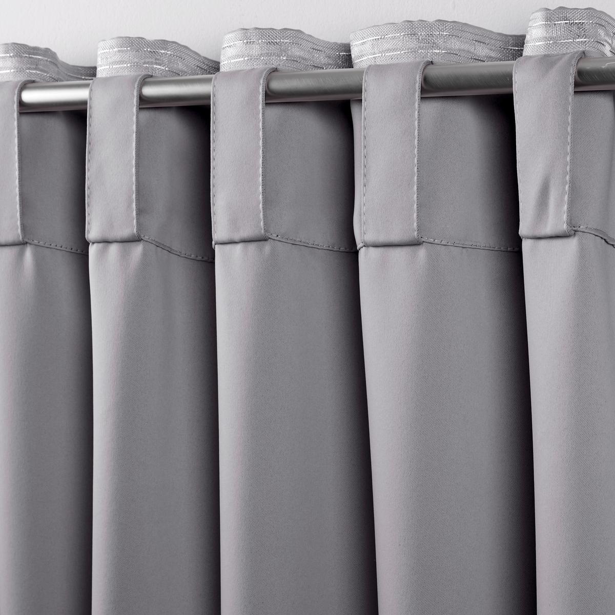 Zatemňovací záves Riccardo, 140/245cm, antracit - antracitová, Modern, textil (140/245cm) - Premium Living