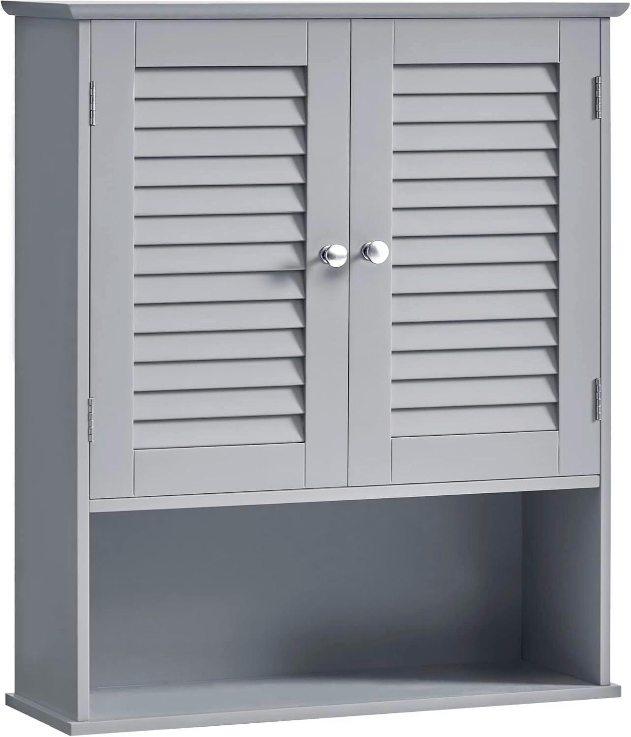 Hängeschrank Wall Cabinet - Grau, MODERN, Holzwerkstoff (60/70/20cm) - MID.YOU