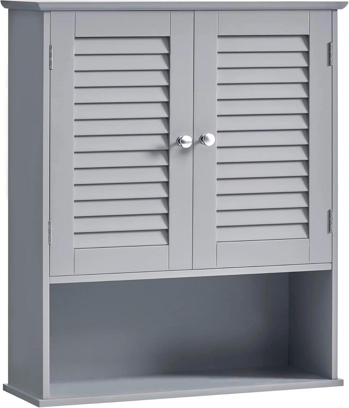 Hängeschrank Wall Cabinet - Grau, MODERN, Holzwerkstoff (60/70/20cm) - MID.YOU