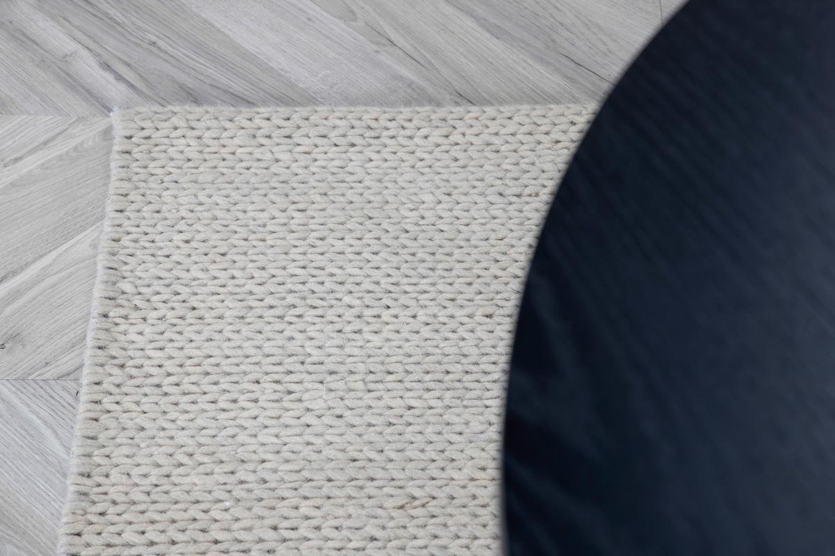 Flachwebteppich Marta - Weiß, LIFESTYLE, Textil (160/230cm) - P & B