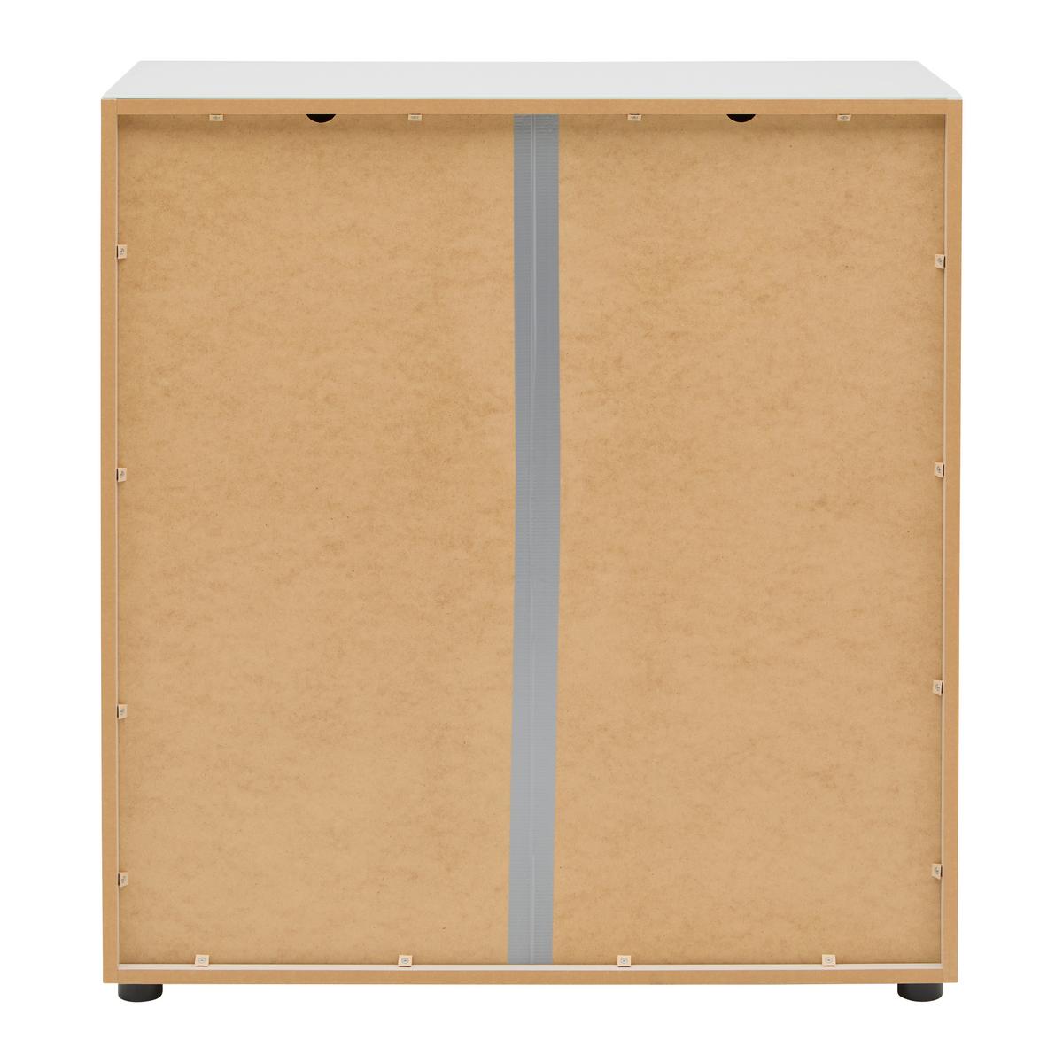 KOMODA SIENA -EXKLUSIV- - černá/kašmírová, Moderní, kov/kompozitní dřevo (90/99/40cm) - Mömax