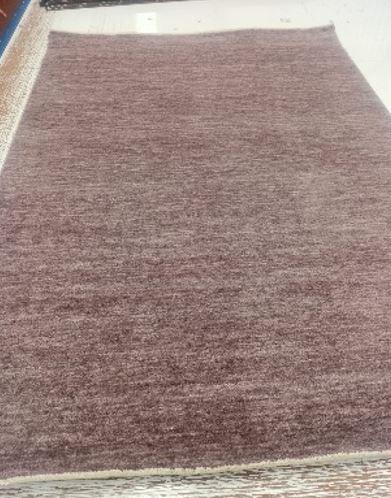 Webteppich Malve - Violett, ROMANTIK / LANDHAUS, Textil (80/160cm) - James Wood