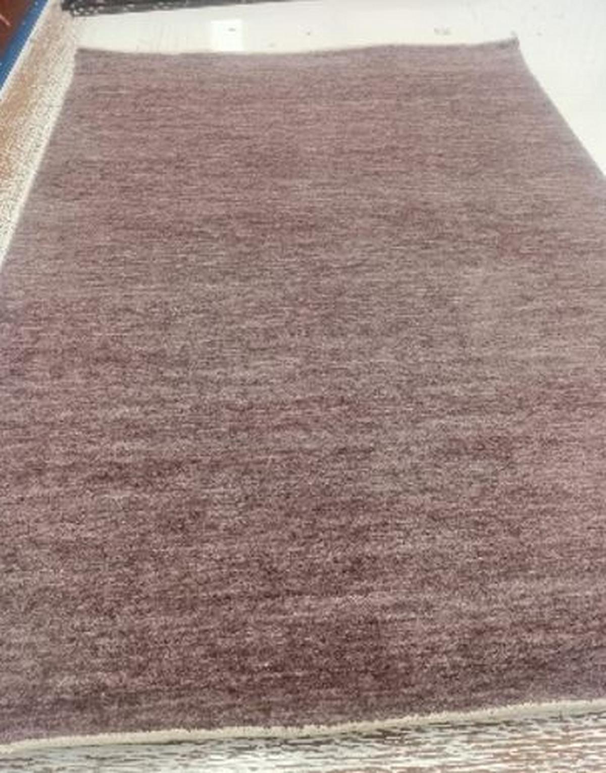 Webteppich Malve - Violett, ROMANTIK / LANDHAUS, Textil (80/160cm) - James Wood