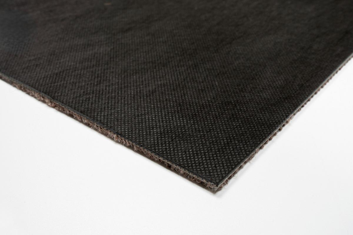 Teppichfliese Braun Astra 50x50 cm Florhöhe 3 mm - Braun, Basics, Textil (50/50cm)