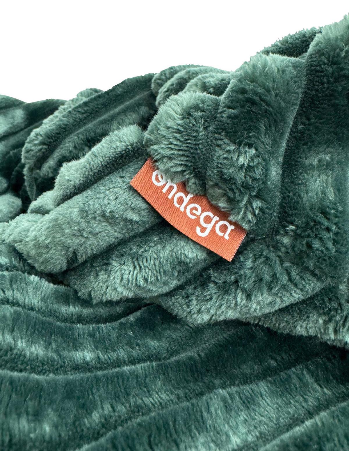 Sedací vak BUZZI, 280L, zelený manšestr TILIA - zelená, Basics, textil (120/85/85cm) - Ondega