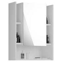 Spiegelschrank Venice - Weiß Hochglanz, MODERN, Glas/Holzwerkstoff (60/77/19cm) - MID.YOU