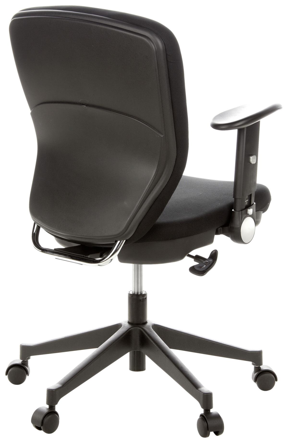 Drehstuhl Traffic 20 Schwarz - Schwarz, MODERN, Kunststoff/Textil (58/103/48cm) - MID.YOU