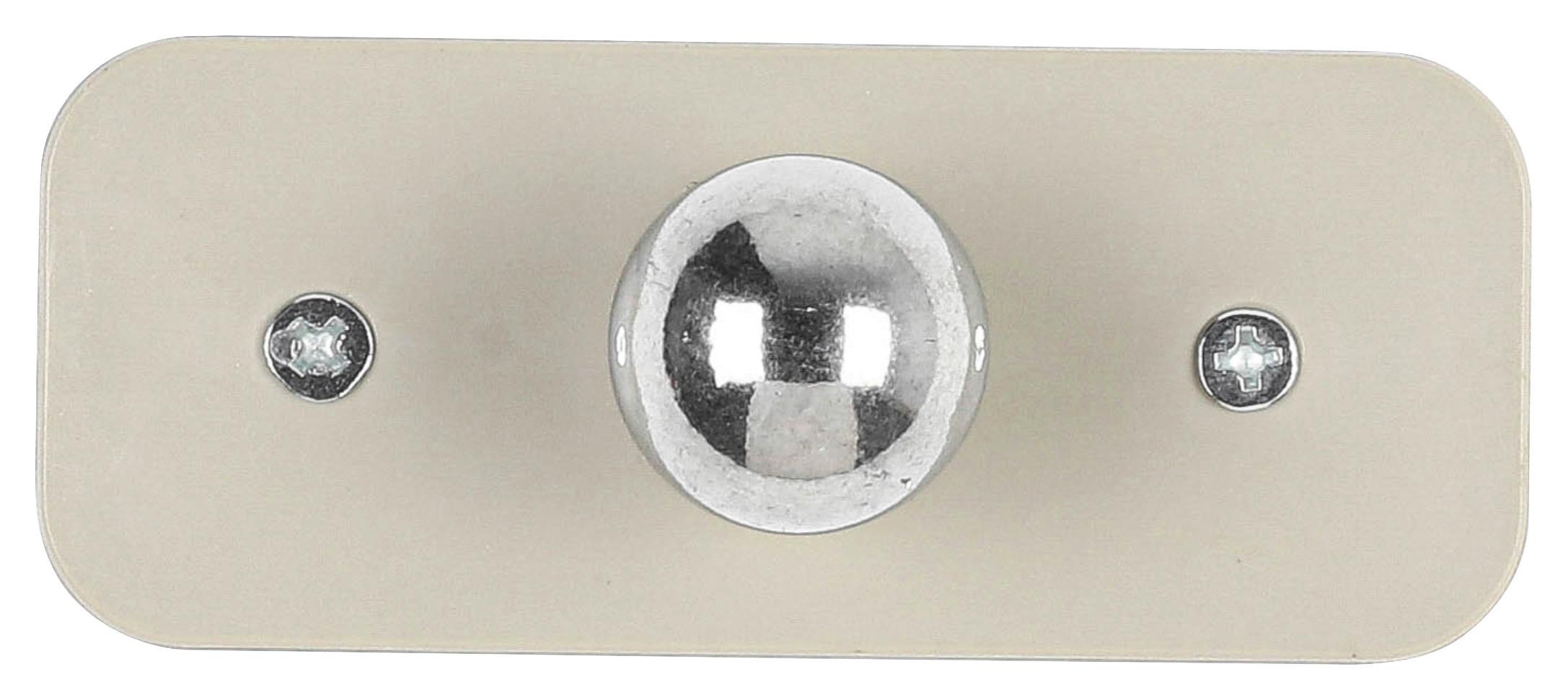 NÁSTENNÉ LED SVIETIDLO RIG2 - piesková, Modern, kov/plast (9,3/7,5/5,2cm) - Mömax