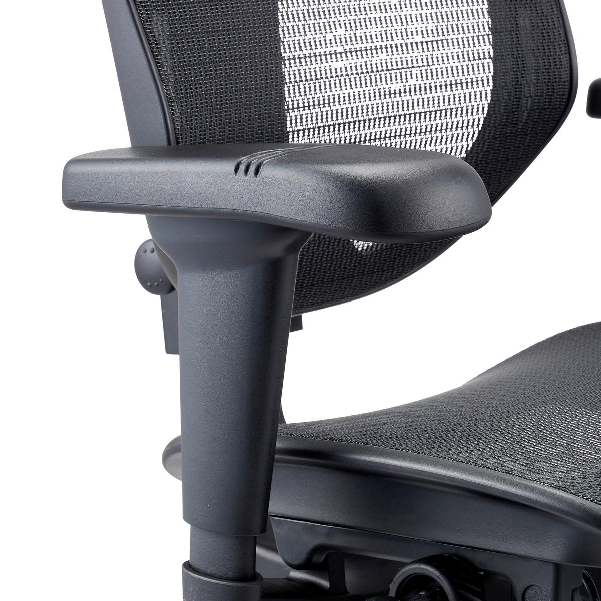Drehstuhl Enjoy Ultra Gen Schwarz B: 71cm - Schwarz, MODERN, Kunststoff/Textil (71/140/70cm) - MID.YOU