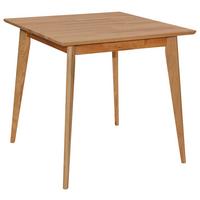 Jídelní stůl Rita, dřevo dub, š: 80 cm - barvy dubu, Konvenční, dřevo (80/80/75cm) - Zandiara