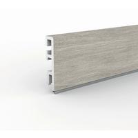 Sockelleiste Doellken Cubica60 Hexenberg - Graubraun, Basics, Kunststoff (250/1.3/6cm)