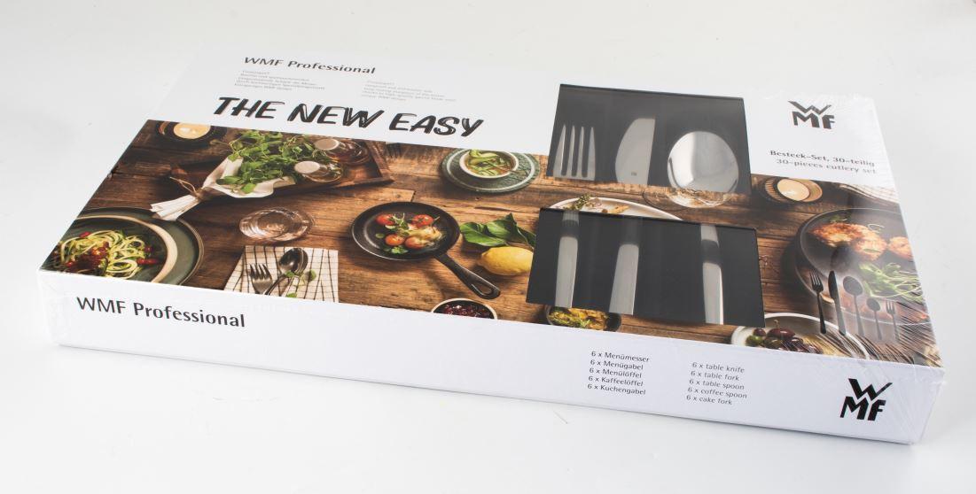 Besteckset WMF Cutlery Set Elea - Hellgrau, Basics, Metall (43,30/26,70/4,80cm) - WMF