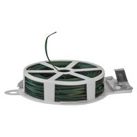 Blumendraht Gartendraht 100m/0.65mm, Grün - Grün, Basics, Kunststoff/Metall (1000cm)