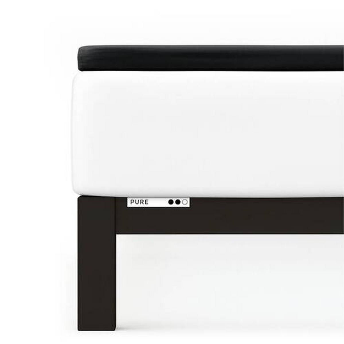 Topper-spannleintuch Pure Topper - Schwarz, Basics, Textil (180-200/200-220cm) - Schlafgut