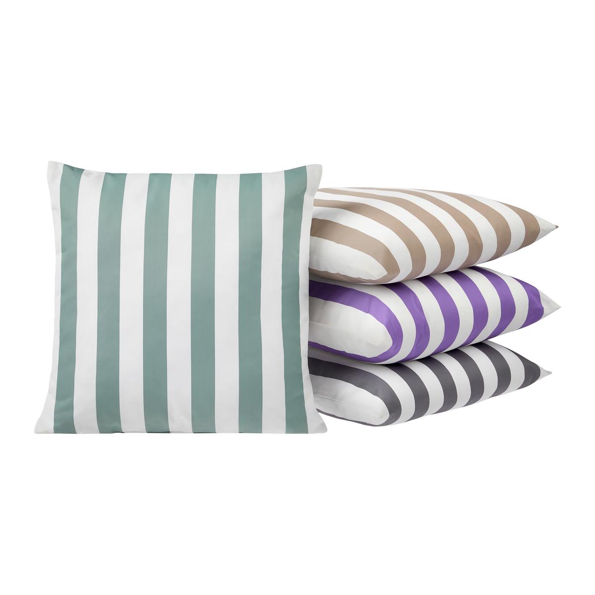 VONKAJŠÍ VANKÚŠ AMORE STREIF - biela/béžová, textil (45/45cm) - Mömax