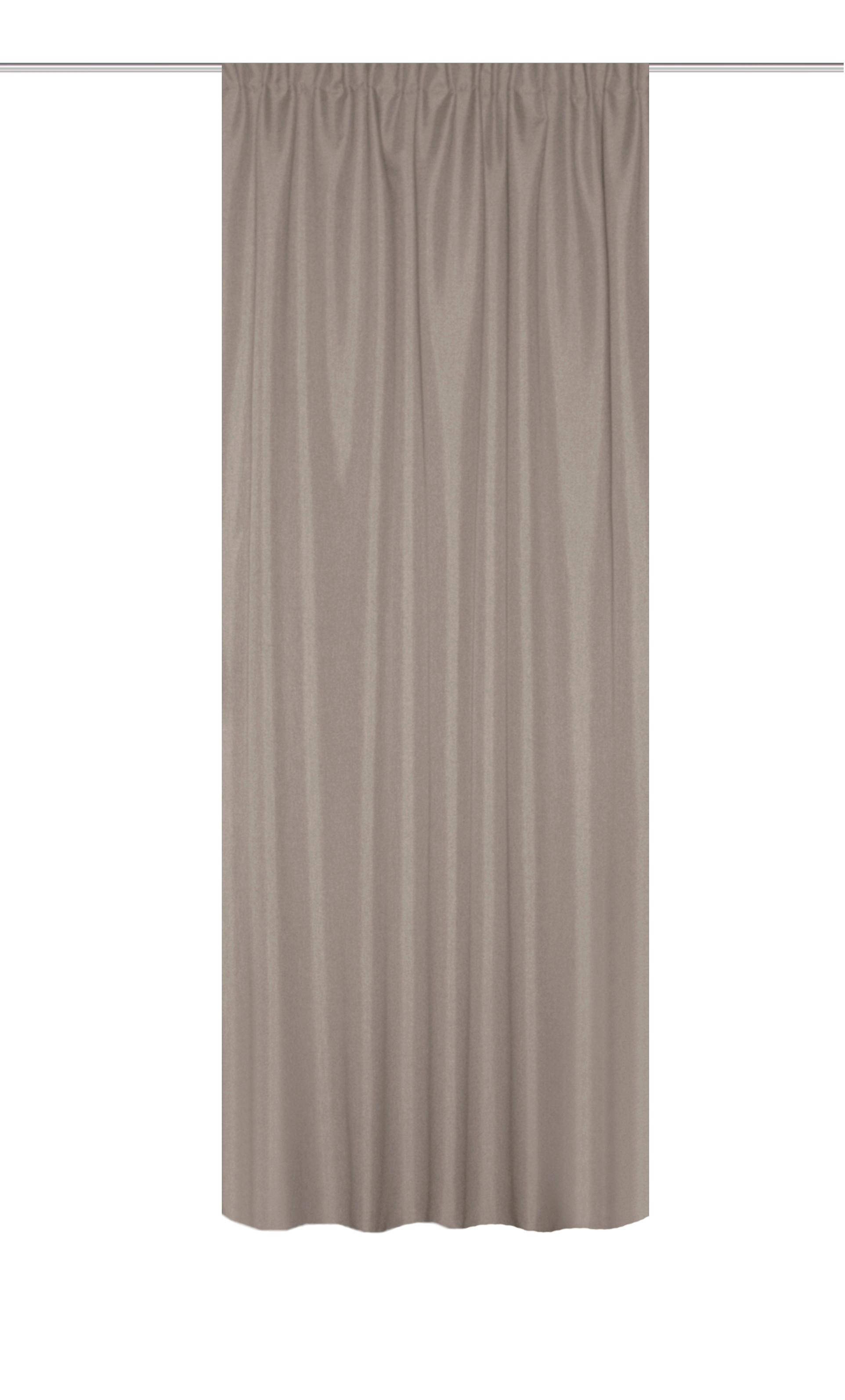 Wärmeschutzvorhang Eskimo Naturfarben B: 135 cm - Naturfarben, Basics, Textil (135/225cm) - Schmidt W. Gmbh