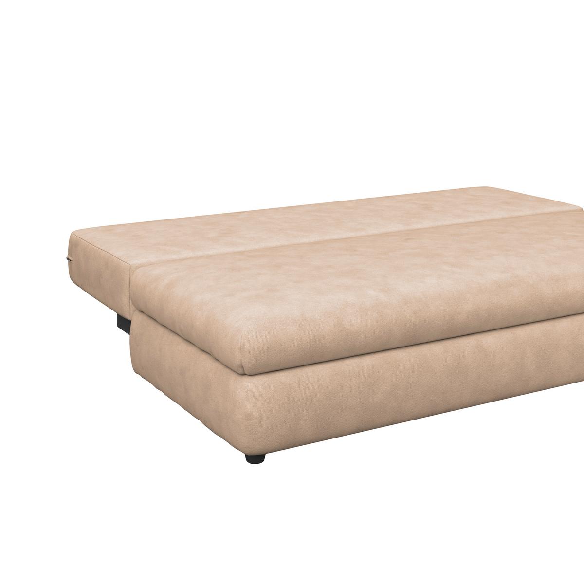 Schlafsofa Oslo Braun, Lf: 200x140 cm - Braun, Trend, Holz/Kunststoff (205/72/100cm)