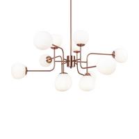KRONLEUCHTER ERICH - Messingfarben, Trend, Glas/Metall (110/42,7/50cm) - MAYTONI