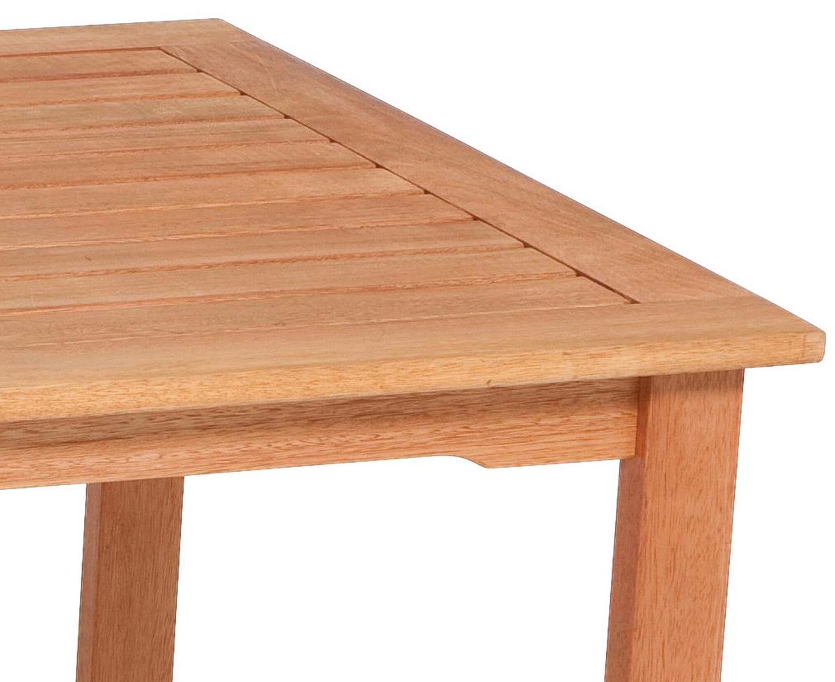 Gartentisch Santos Echtholz Eukalyptusholz 150cm - Naturfarben, Basics, Holz (150/90/74,5cm) - Gardenson