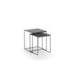 Beistelltisch Stahl 2er-Set, Anthrazit - Anthrazit, LIFESTYLE, Metall (38/45cm) - MID.YOU