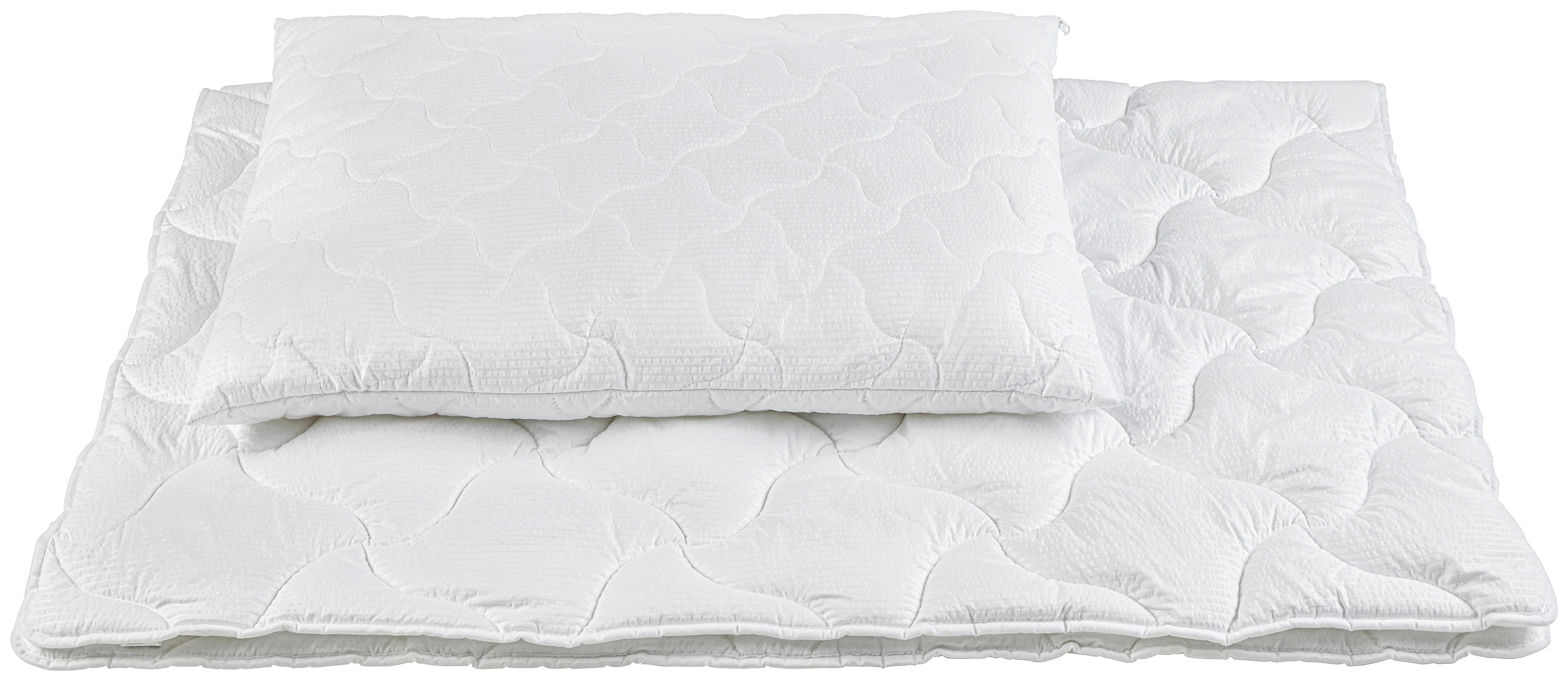 BETTENSET RITA - Weiß, KONVENTIONELL, Textil - Primatex