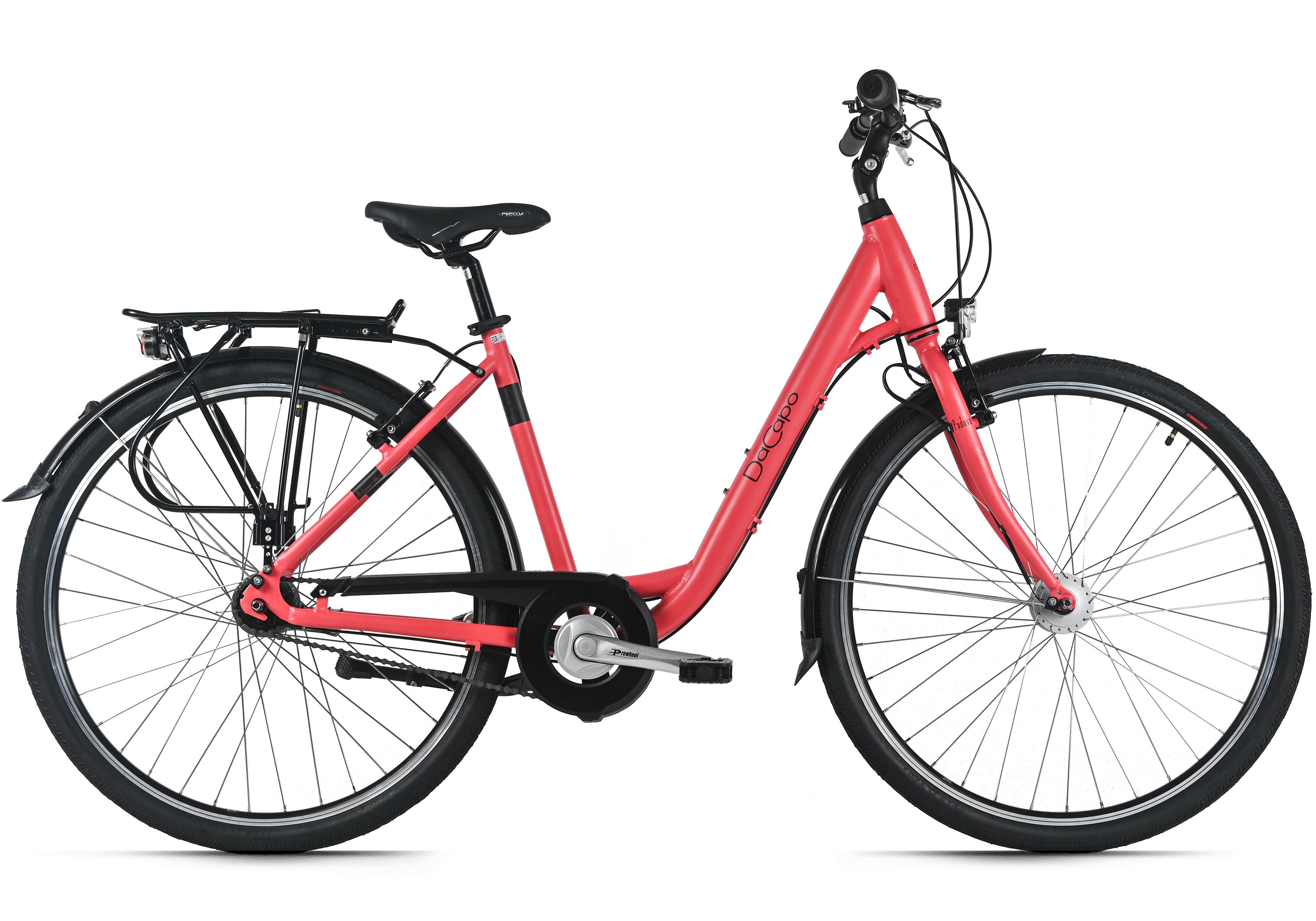 Dacapo Damenrad Padova 28 Zoll Rh 48 Cm - Pink, Basics, Metall (25/140cm)