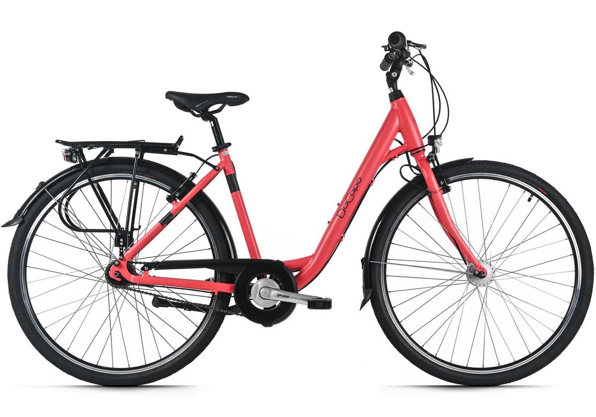 Dacapo Damenrad Padova 28 Zoll Rh 48 Cm - Pink, Basics, Metall (25/140cm)