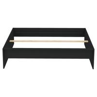 Unit Elements Bettrahmen 180x200 cm Anthrazit - Anthrazit, KONVENTIONELL, Holzwerkstoff (180/200cm) - Ondega