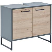 Waschbeckenunterschrank Fabio Stehend & Hängend Montierbar - MODERN, Holzwerkstoff (70/47/33cm)