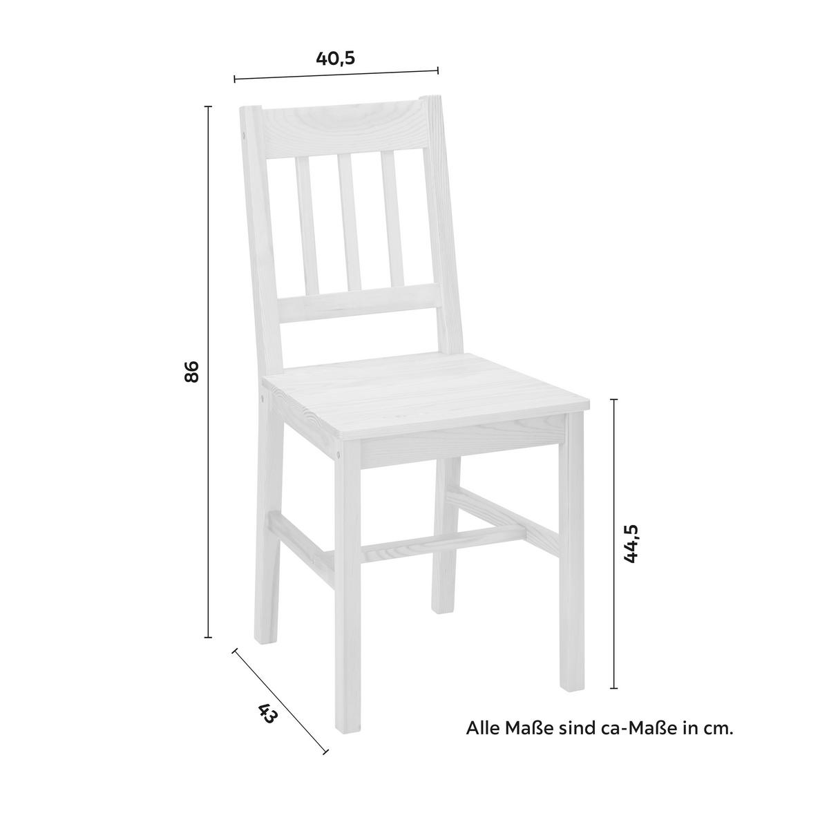 Jídelní set AMIRA přírodní - přírodní barvy, Moderní, dřevo (118/43/75/40.5/73/86cm) - Bessagi Home