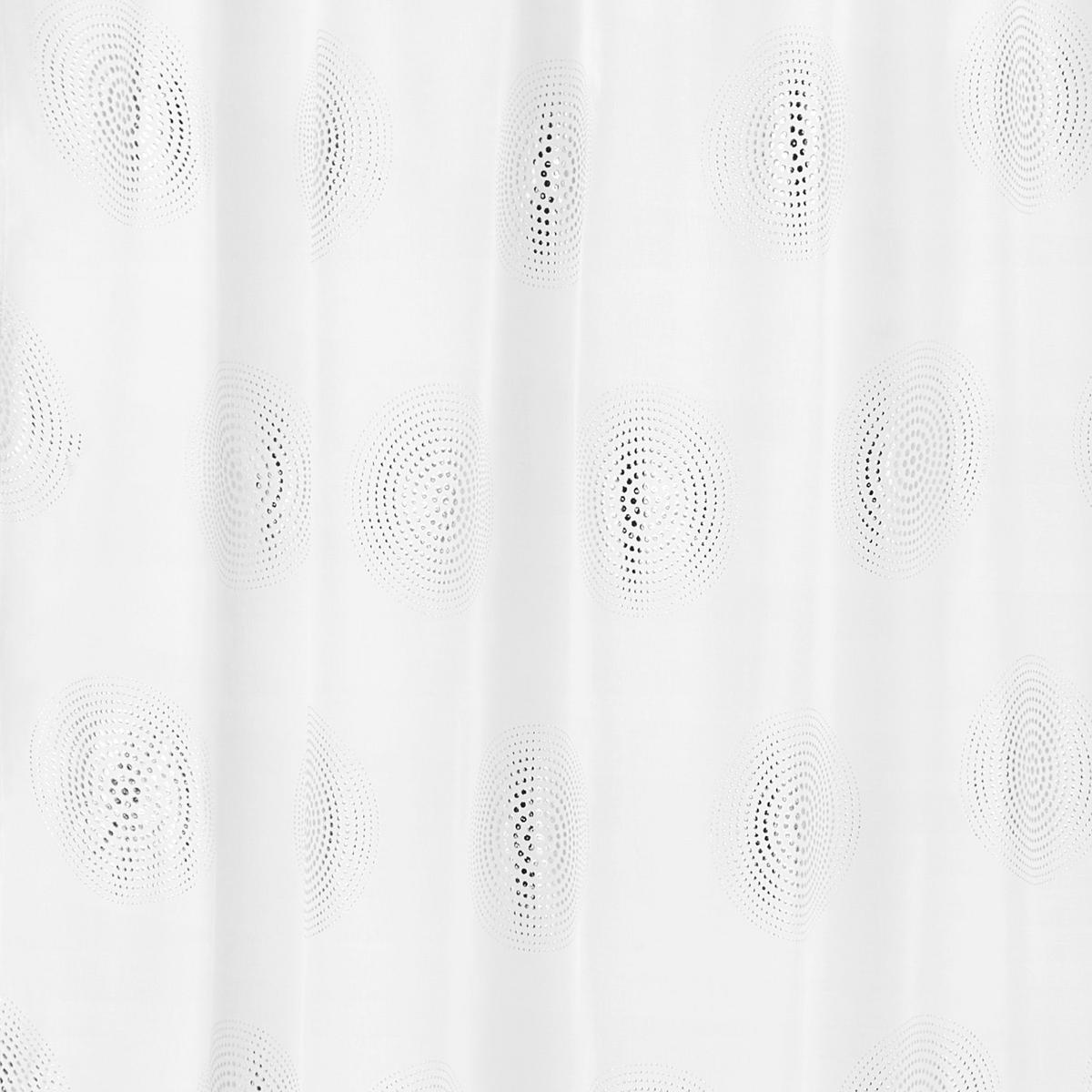 Vorhang mit Schlaufen und Band Julia 140x255 cm Weiß - Weiß, MODERN, Textil (140/255cm) - Luca Bessoni