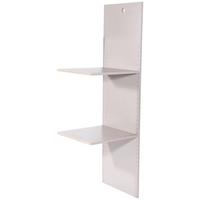 Inneneinteilung Kleiderschrank Foster Leinenoptik - Grau, MODERN, Holzwerkstoff (45/147/45cm)