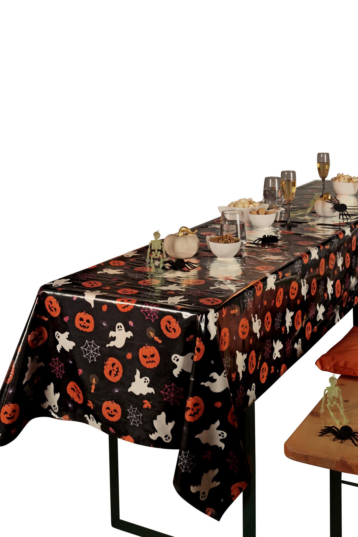 TISCHDECKE PARTY - Gelb/Rot, LIFESTYLE, Kunststoff (100/250cm)