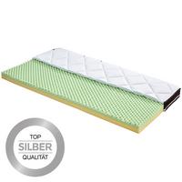 Topper Luxe 120x200cm Kalt-/Viscoschaum - Weiß, Textil (120/200cm) - Ele