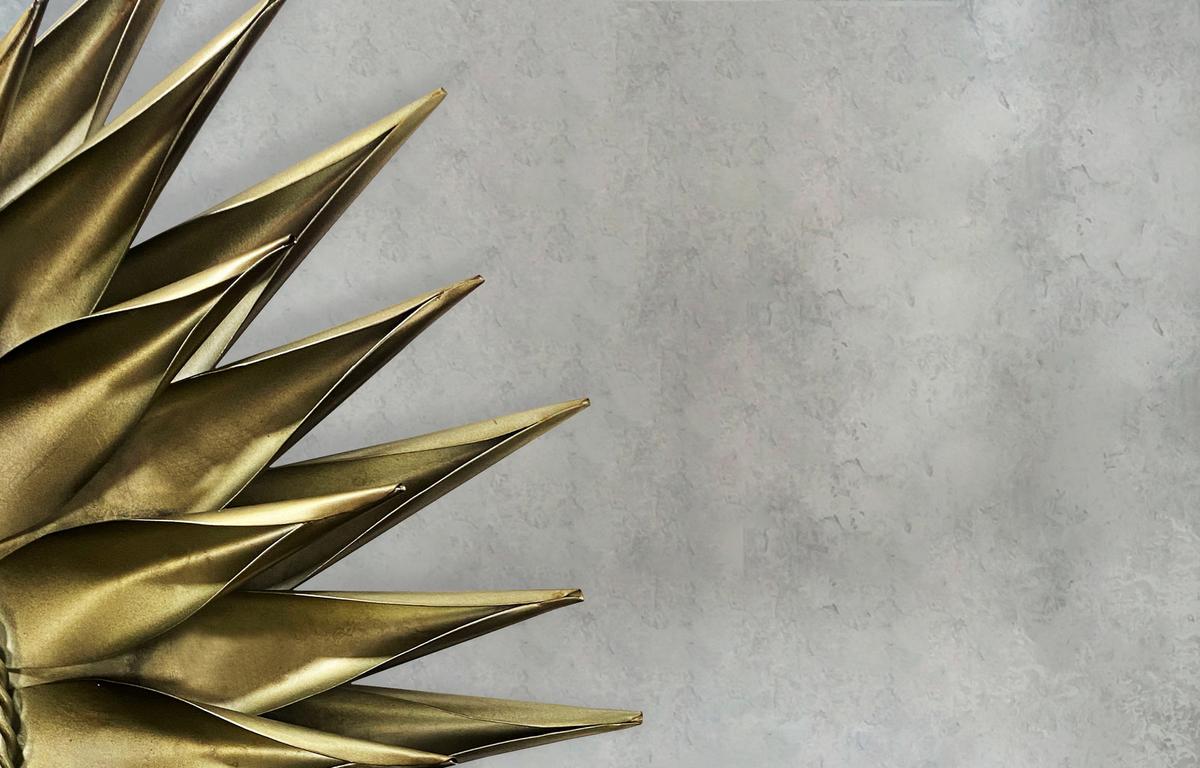 Wandspiegel Goldfarben B: 74 Cm - Goldfarben, Design, Glas/Metall (74/74/6cm) - MID.YOU