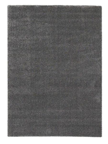 Webteppich Louvre Melange Anthrazit 80x150 cm - Anthrazit, Basics, Textil (80/150cm) - Novel