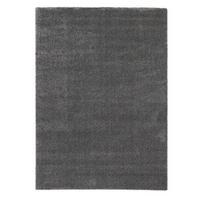 Webteppich Louvre Melange Anthrazit 80x150 cm - Anthrazit, Basics, Textil (80/150cm) - Novel