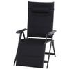 Sonnenliege Premium Aluminium, verstellbar - Anthrazit, KONVENTIONELL, Textil/Metall (75/123/91cm) - Siena Garden
