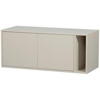 LOWBOARD Settle Down Grau B: 108cm - Grau, Design, Holz (108/45/44cm) - Livetastic