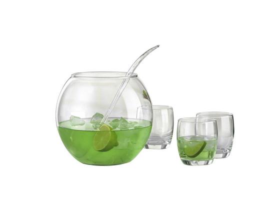 Bowle-Set Dabbie 8-Teilig - Klar, MODERN, Glas Bowle-Set Dabbie 8-Teilig - Klar, MODERN, Glas