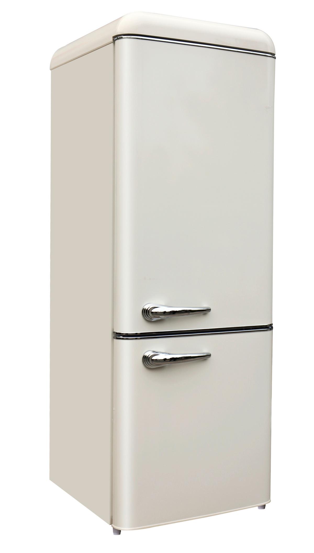Kühl-Gefrier-Kombination Ceem BFr 205 - Creme, Basics, Metall (54,5/149,5/58cm) - CEEM