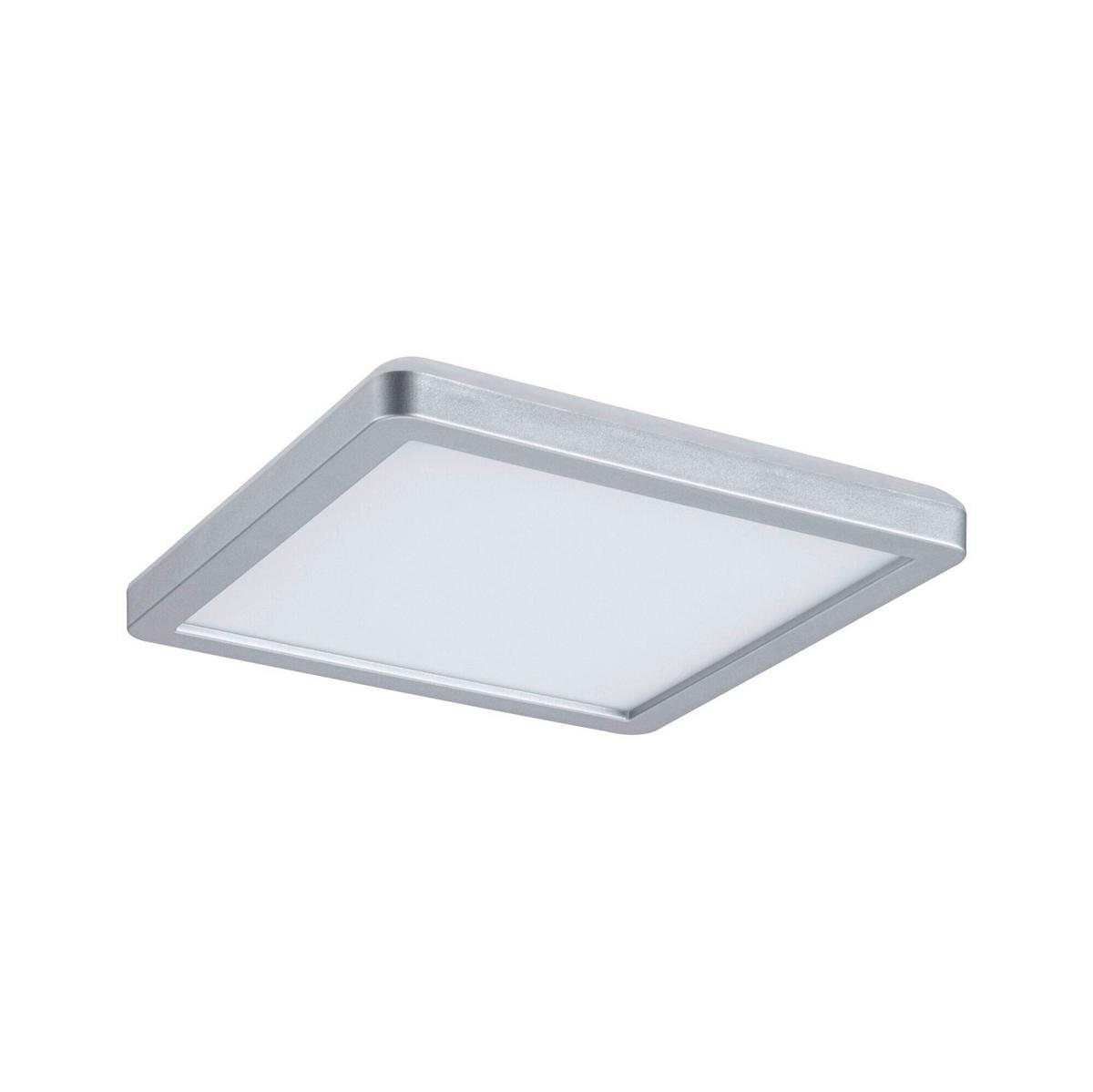 Led-paneel L: 19 Cm 70993 - Chromfarben, Basics, Kunststoff (19/19/2,8cm) - Paulmann