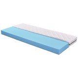 Komfortschaummatratze Base H2 90x200 - Weiß, MODERN, Textil (200/90cm) - Primatex
