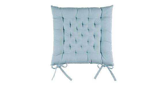 Sitzkissen Lianna - Blau, MODERN, Textil (42/42/5cm) - Luca Bessoni