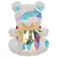 LED-Dekoleuchte Teddy - Transparent/Rot, MODERN, Kunststoff (30/19/23cm) - Luca Bessoni